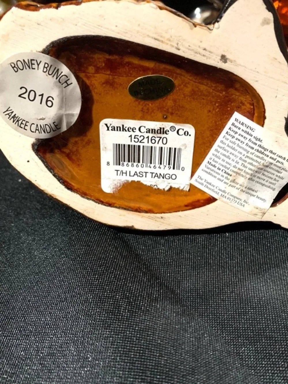2016 Yankee Candle Boney Bunch 